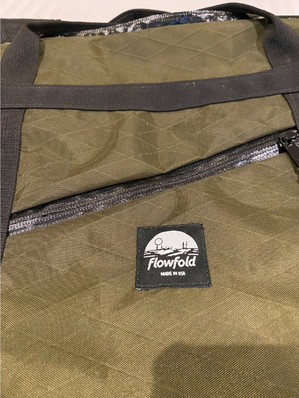 Flowfold Backpack: Olive Green and Black NEVER USED! - Picture 6 of 12